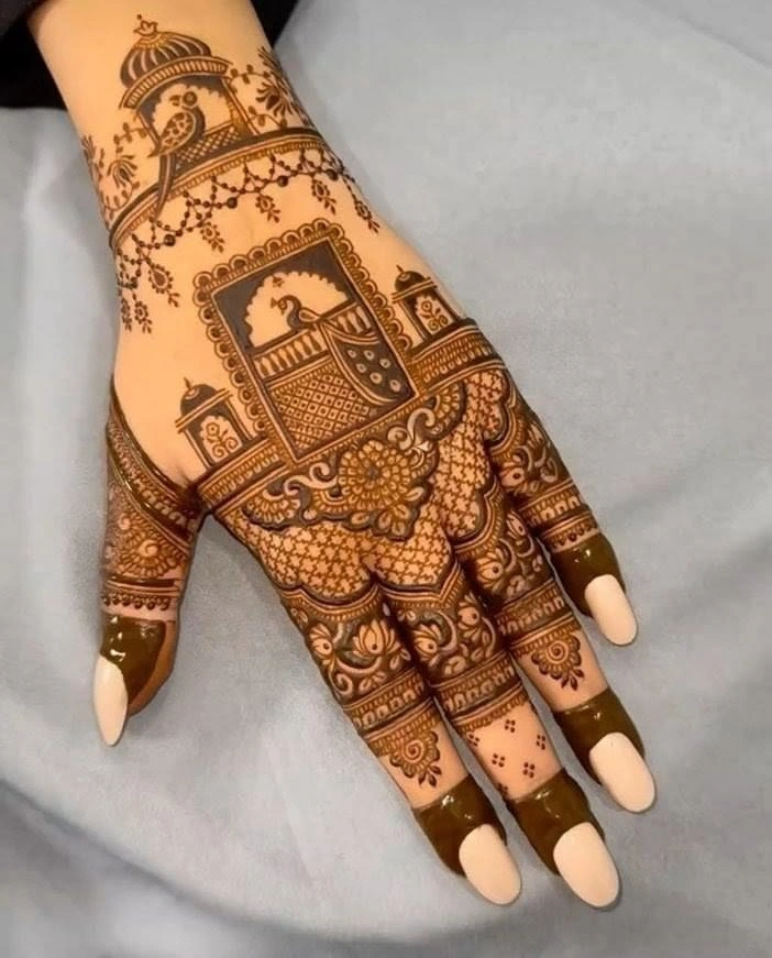 Back Hand Mehndi Design