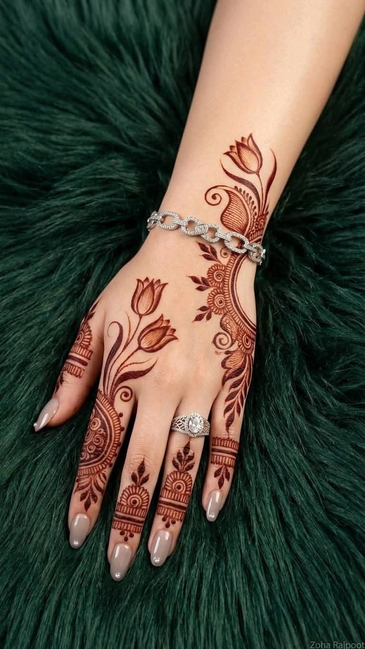 Easy Mehndi Design