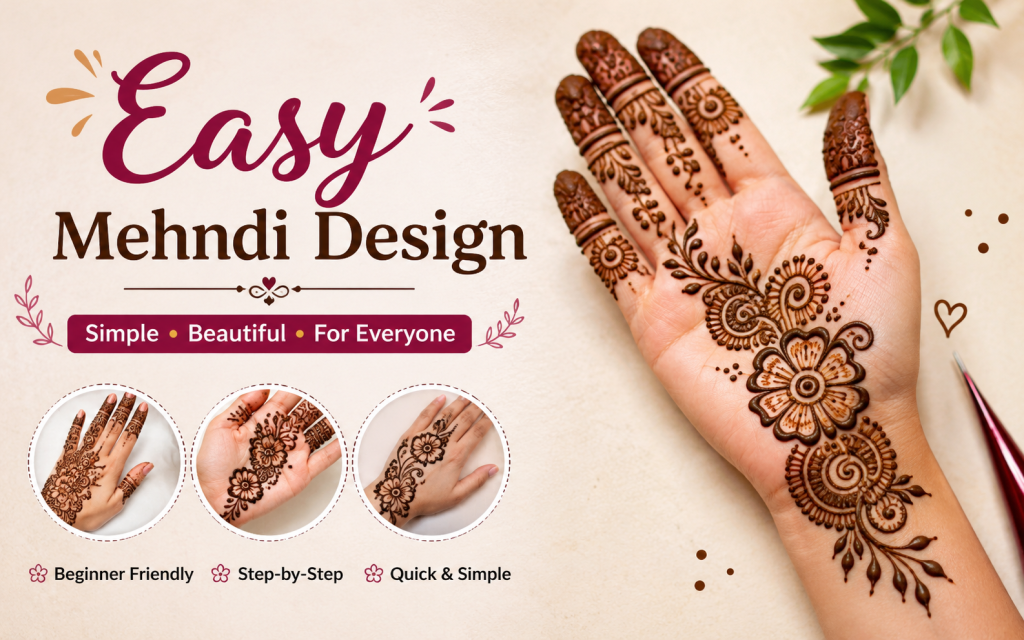 Easy Mehndi Design