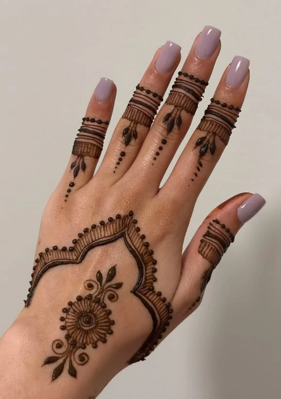 Easy Mehndi Design