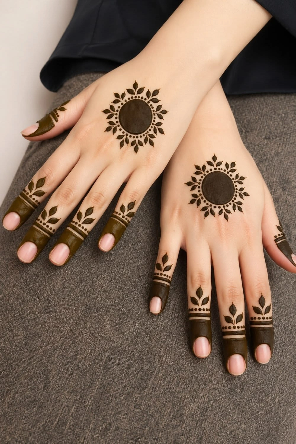 Back Hand Mehndi Design