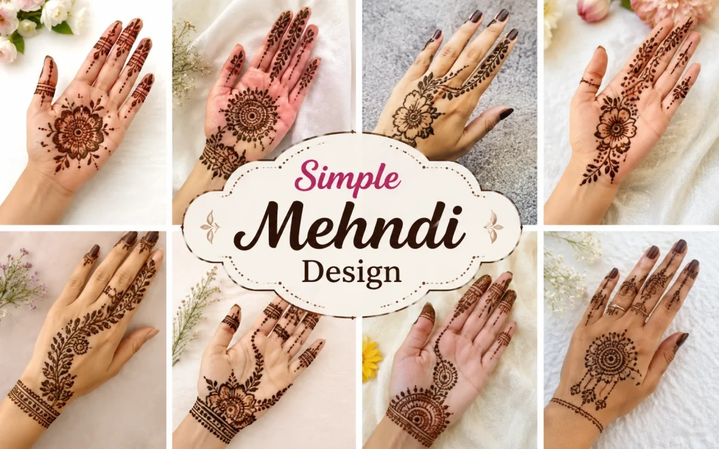 Simple Mehndi Design