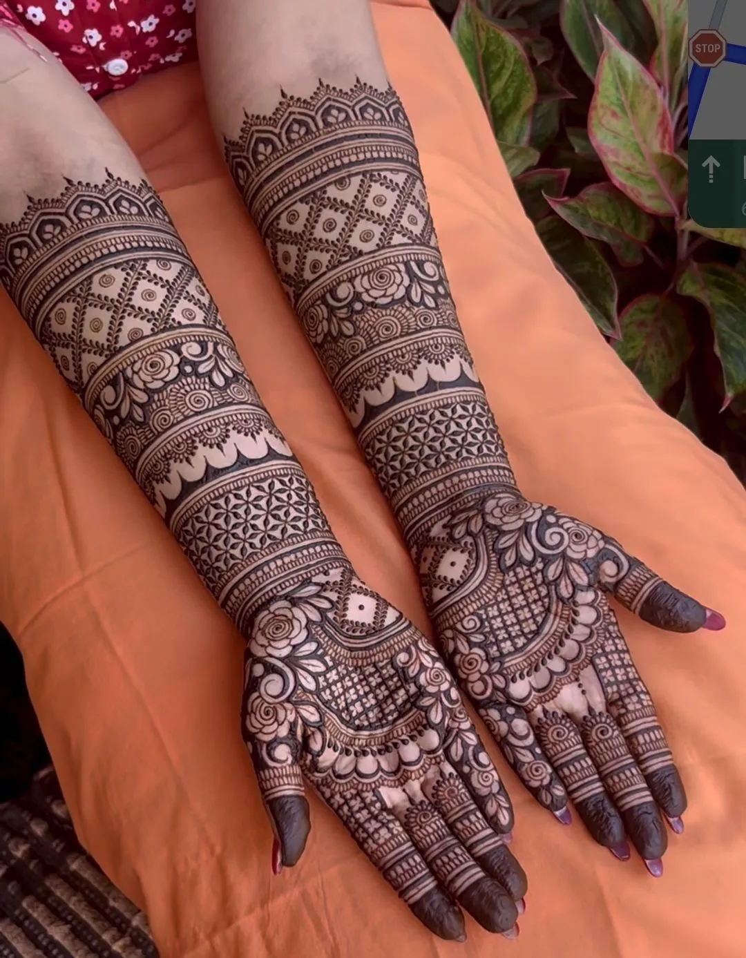 Full Hand Mehandi