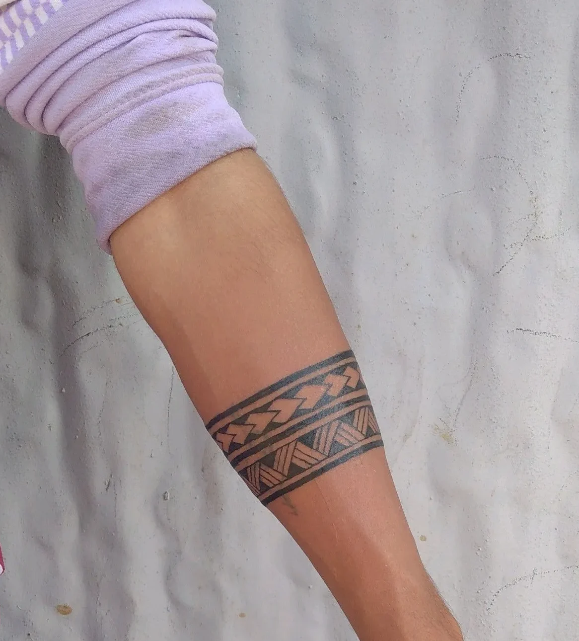 Forearm Armband Tattoo Design
