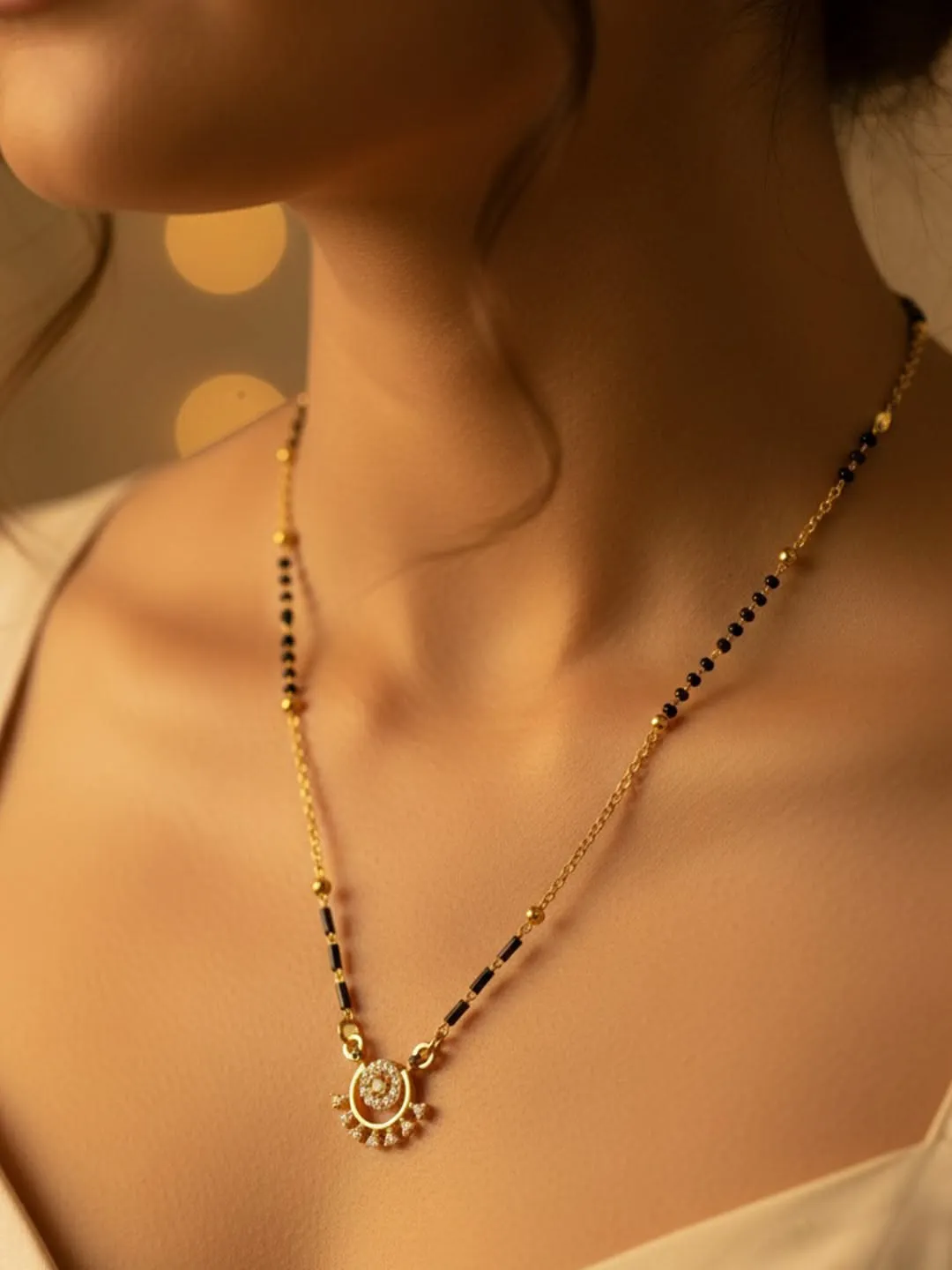 South Indian Mangalsutra Design Gold