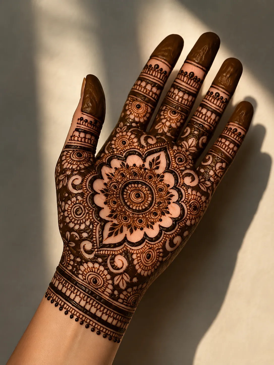Khafif Mehndi Design Simple