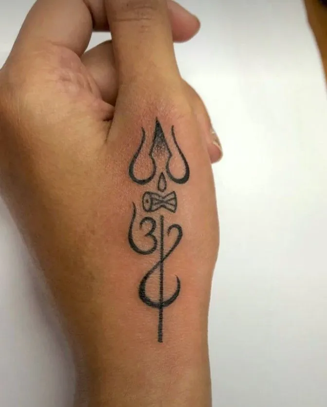 Unique Mahadev Tattoo Design