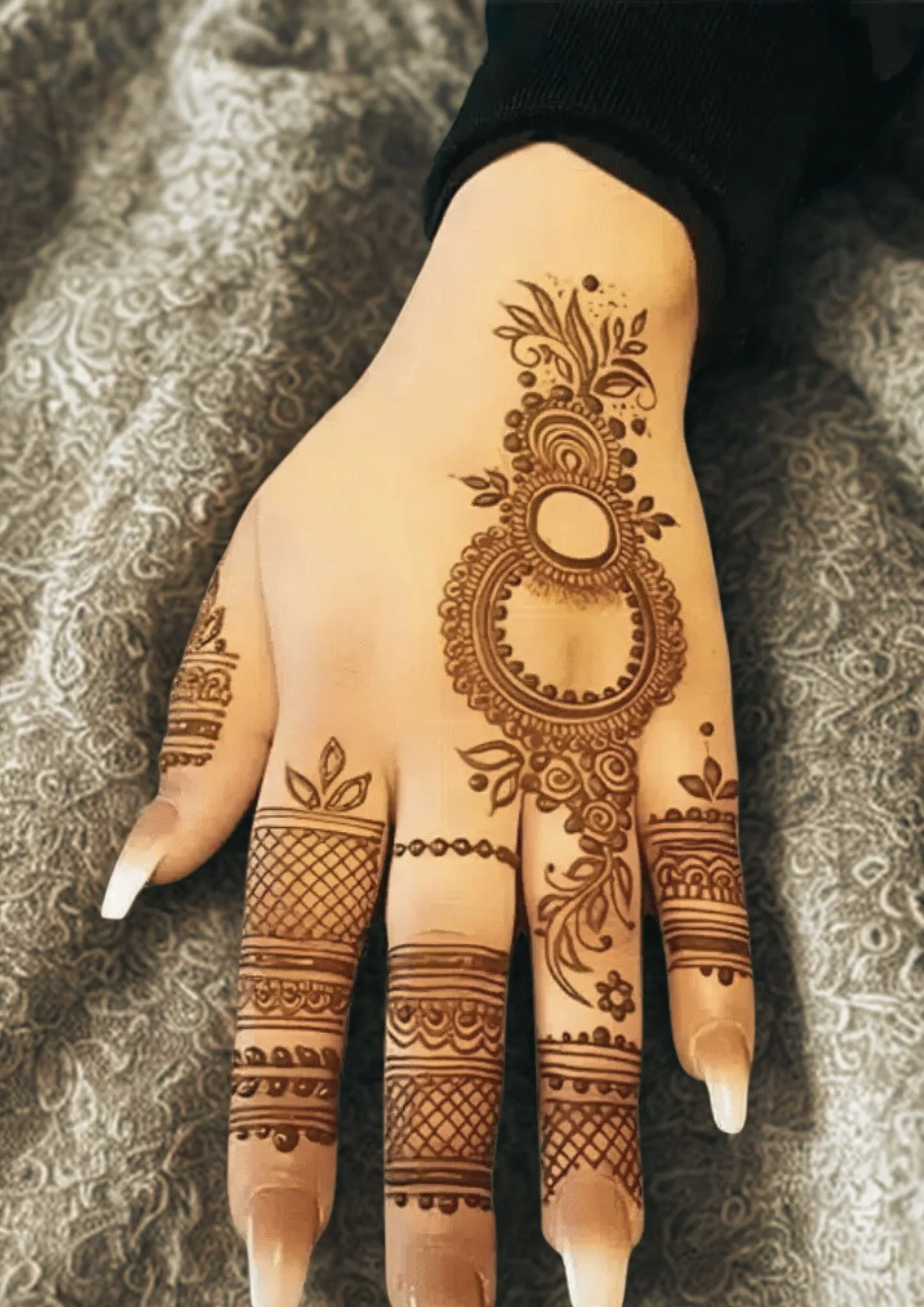 Party Stylish Kashees Mehndi Design