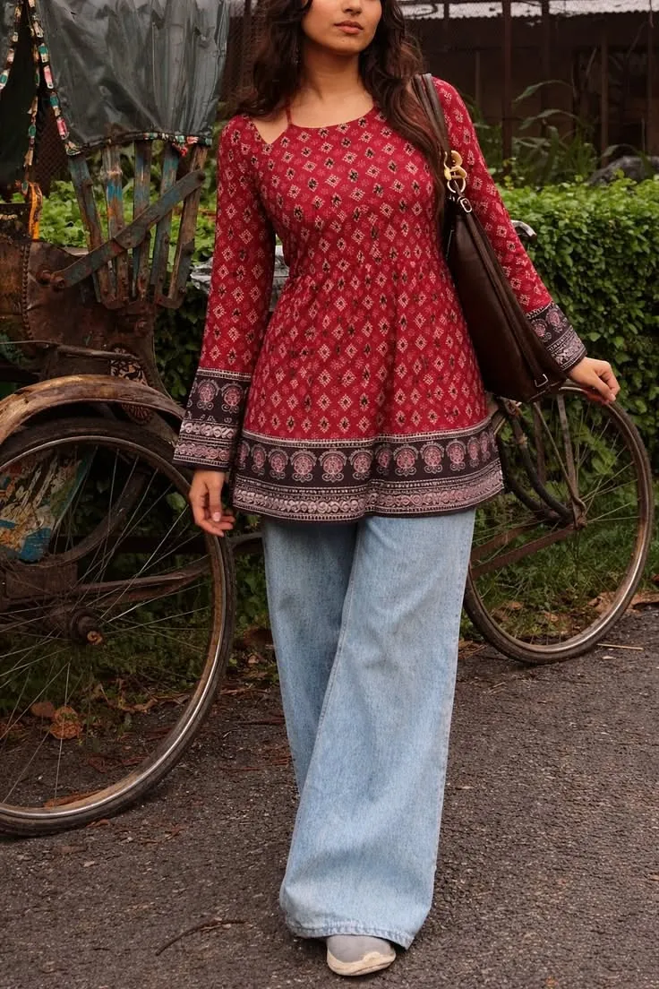 New Sambalpuri Kurti Design