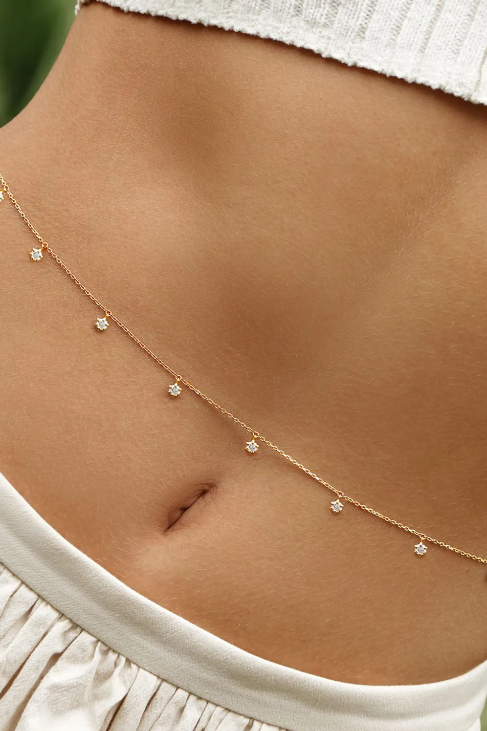Simple Kamarband Design Silver
