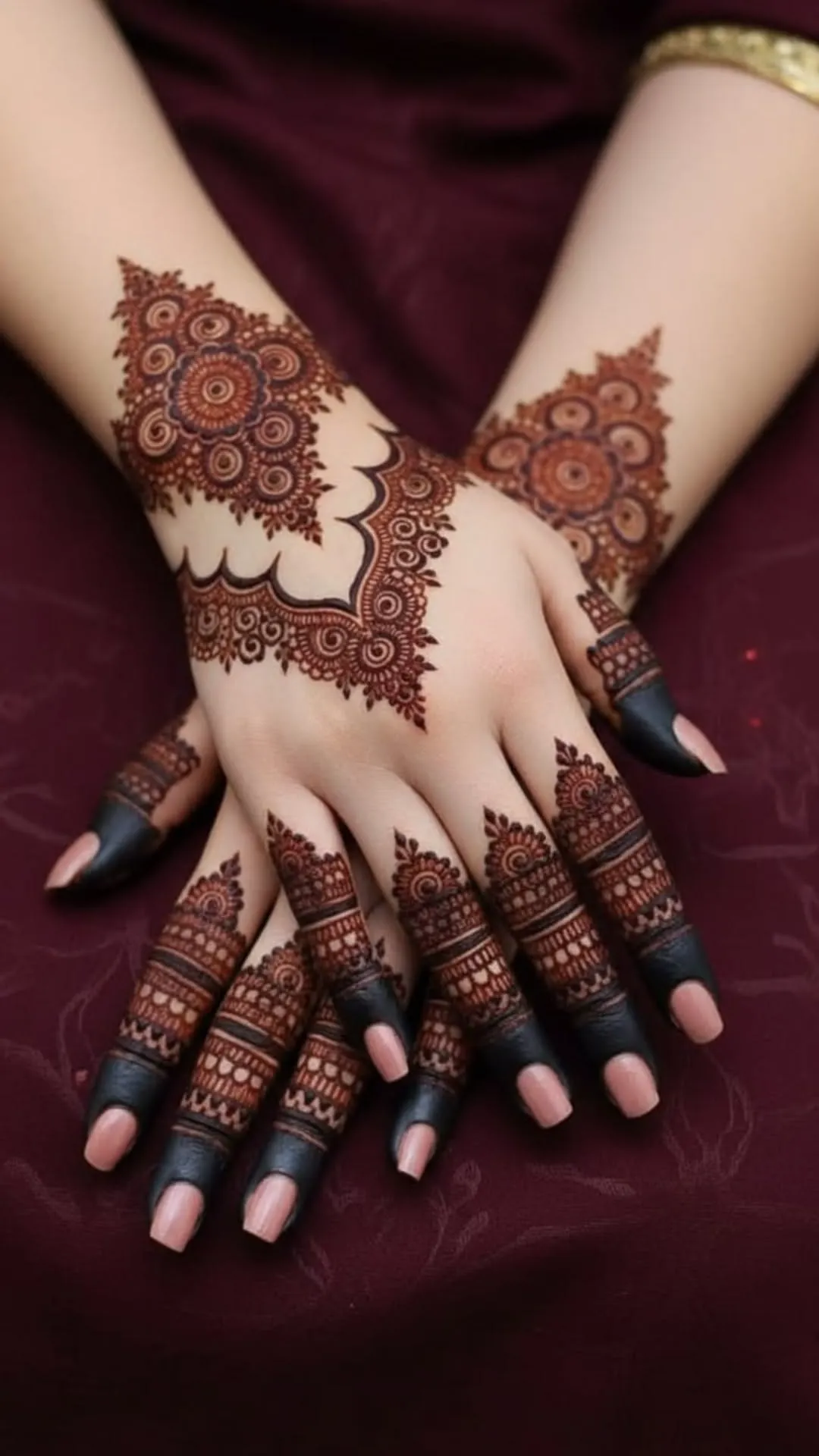 Kashees Mehndi Design Back Hand