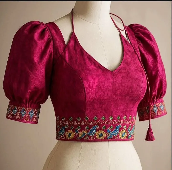 Bridal Stylish Rajasthani Blouse Design