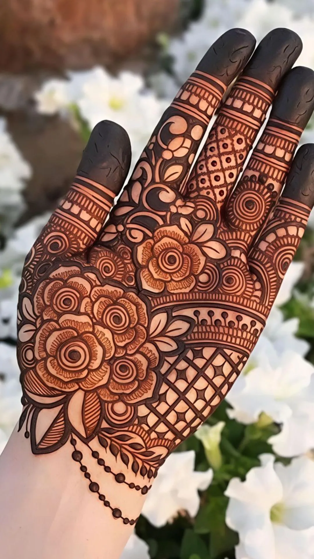 Modern Khafif Mehndi Design Patches