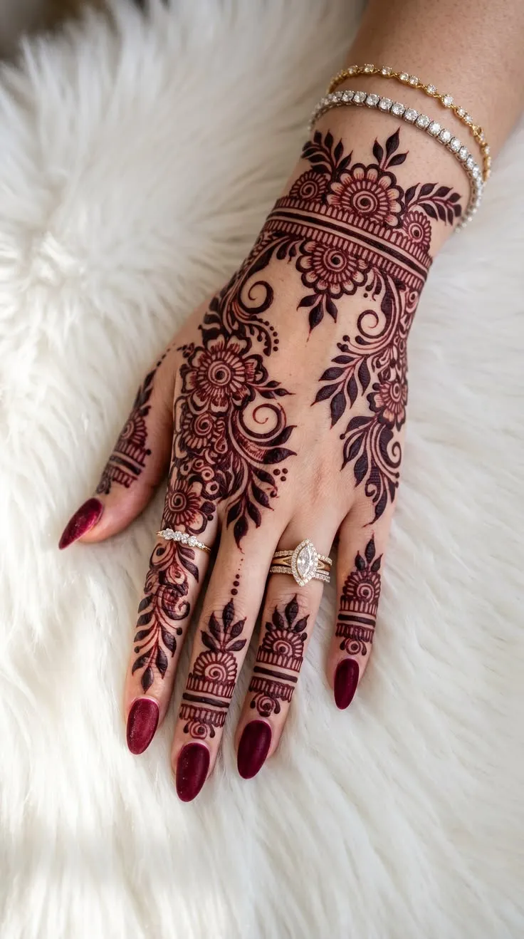 Royal Kashees Mehndi Design