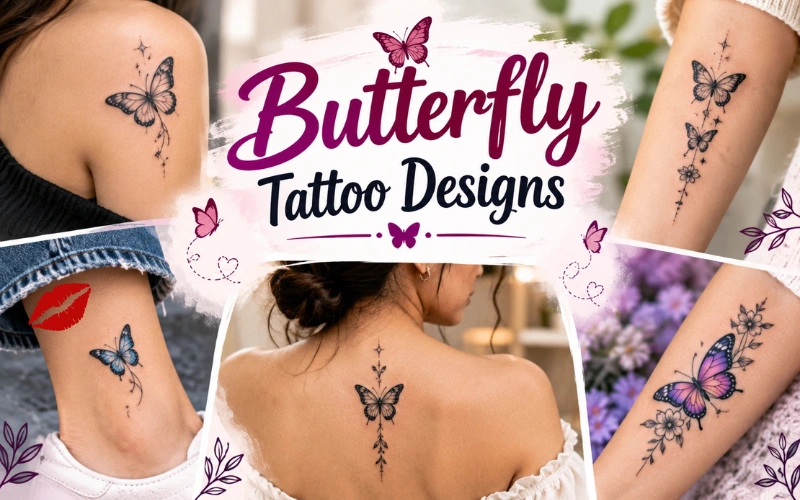 15+ Butterfly Tattoo Designs: Gorgeous Ideas for 2026 Butterfly Tattoo Designs