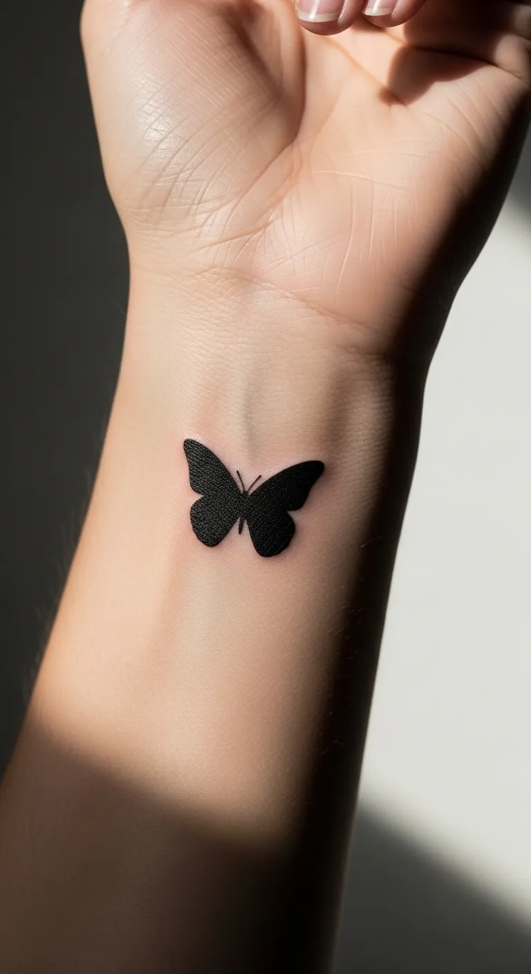 Butterfly Tattoo Designs On Hand (2)