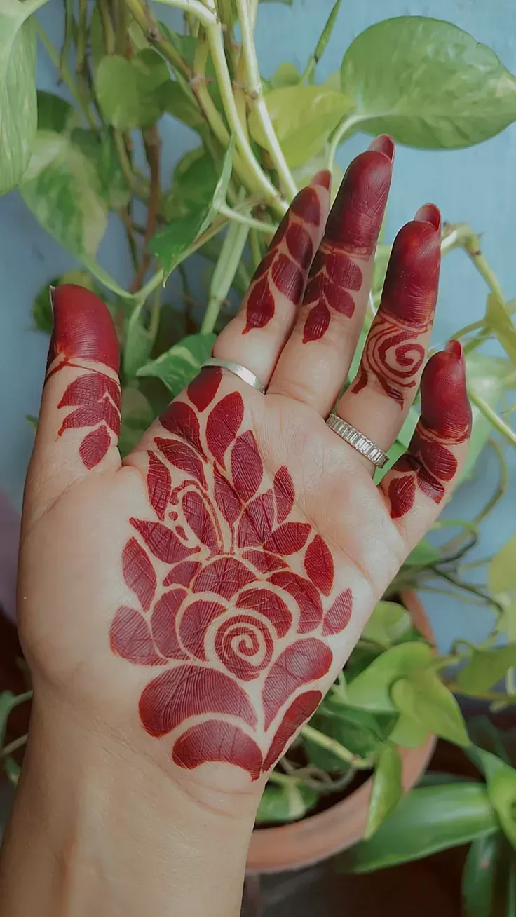 Dubai Mehndi Design Back Hand (5)