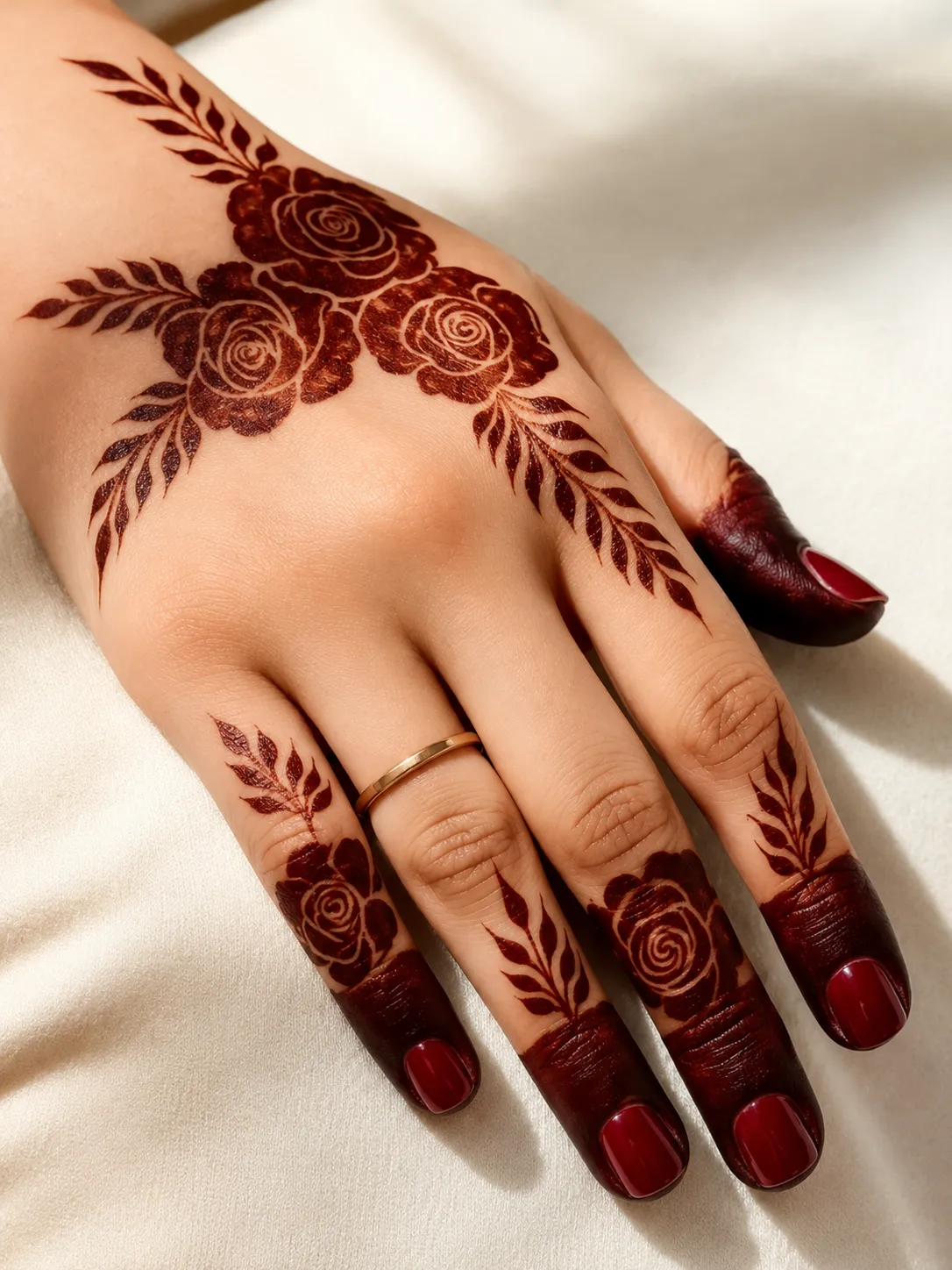 Dubai Mehndi Design Back Side (3)