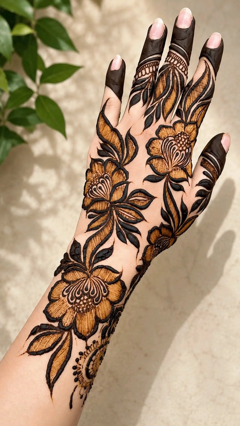Dubai Mehndi Design For Girl (2)