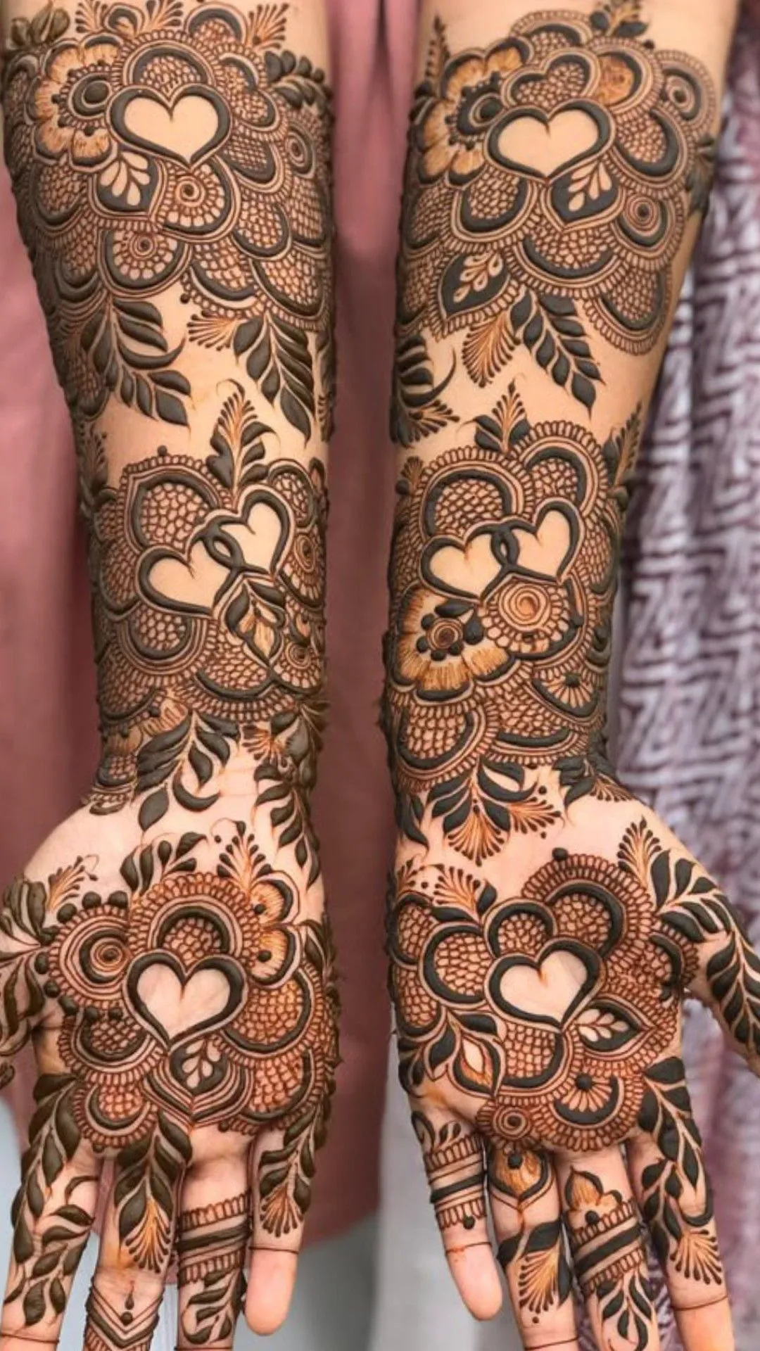 Dubai Mehndi Design Full Hand