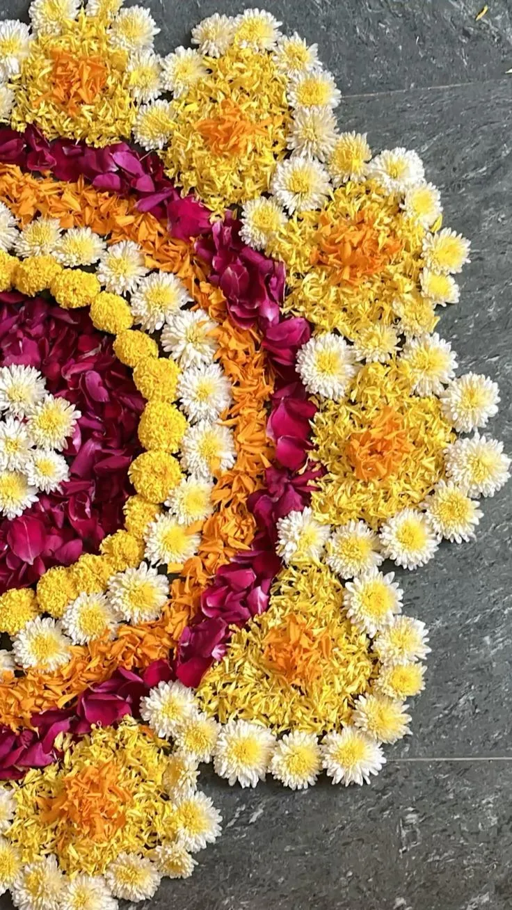 Flower Rangoli