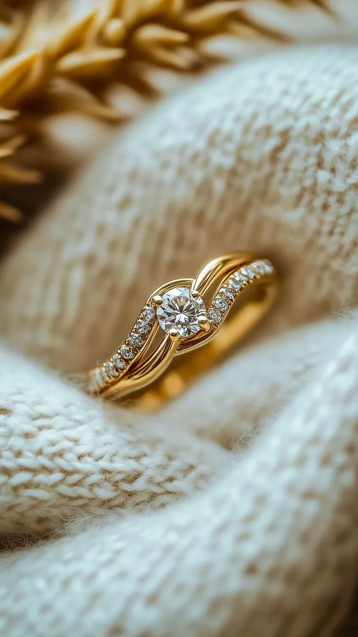 Gold Ring Design For Female (2)