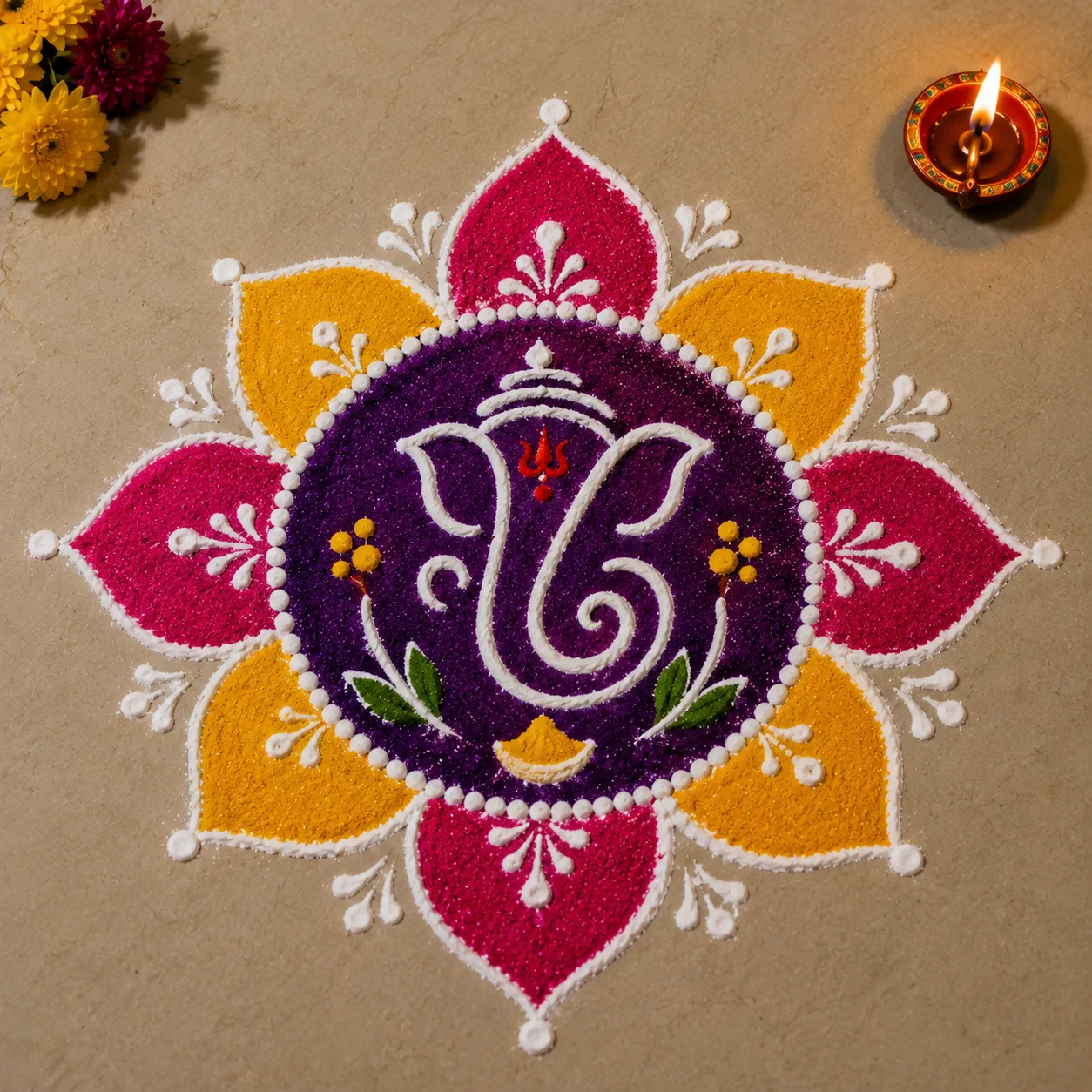 Modern Art Creative Unique Rangoli Designs (4)