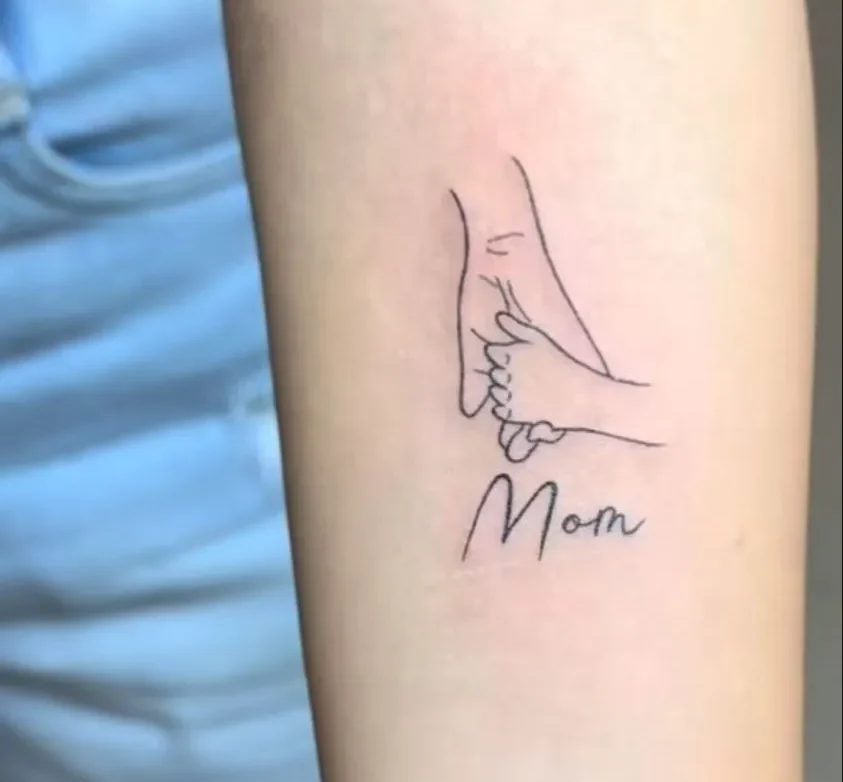 Simple Maa Tattoo Design (2)
