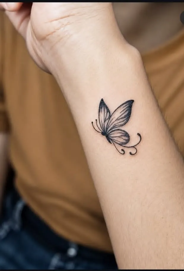Small Butterfly Tattoo Designs (2)