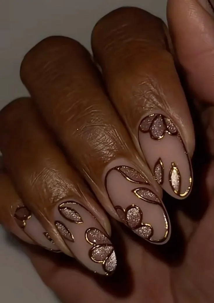 3d Chrome Nail Art
