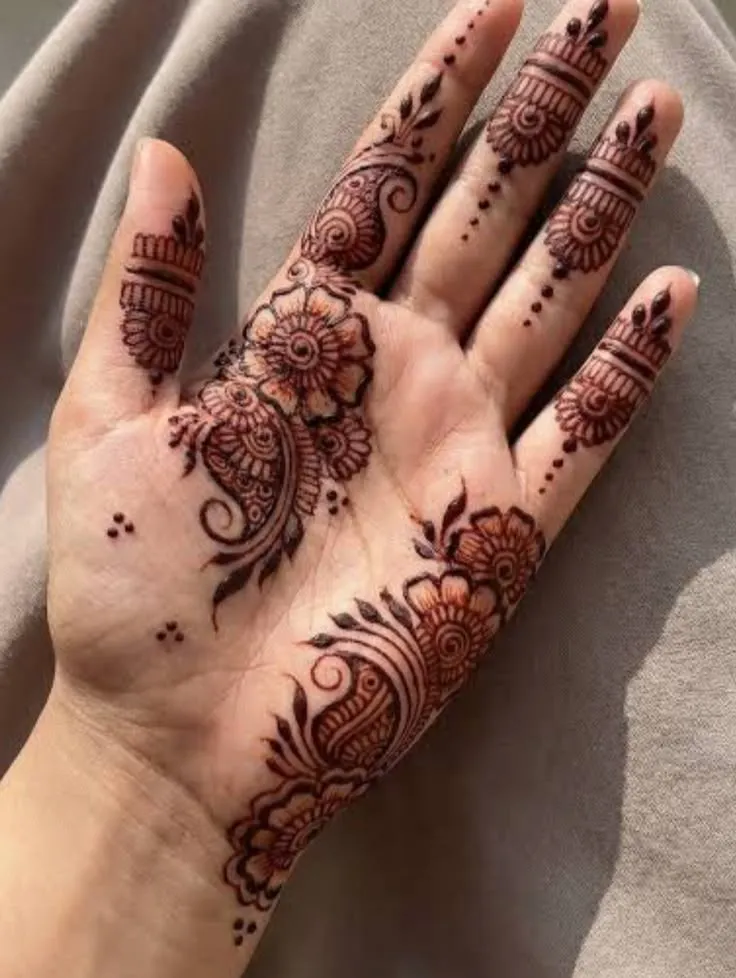 Aesthetic Small Minimalist Henna Designs (3)