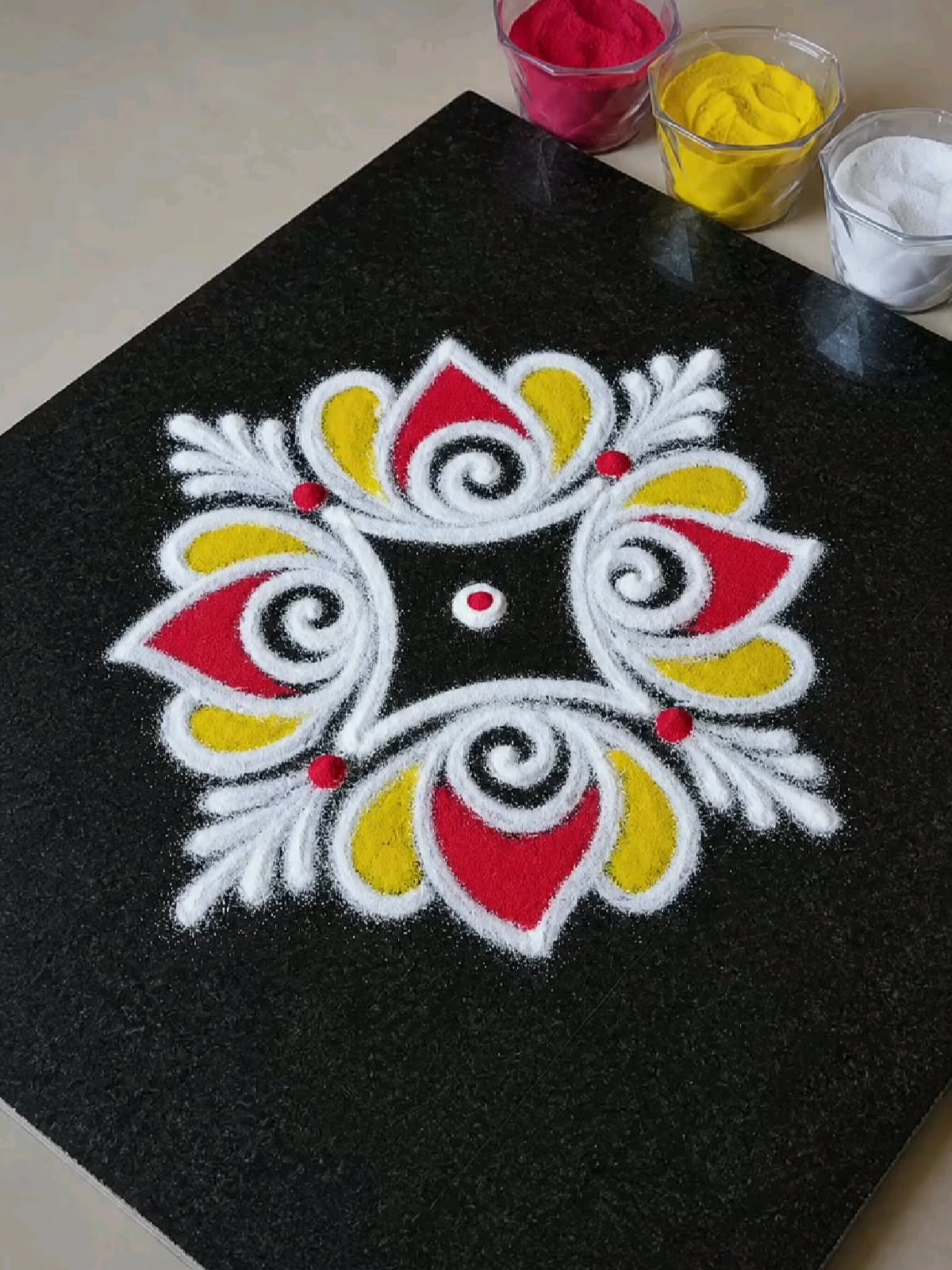 Easy Small Rangoli Design