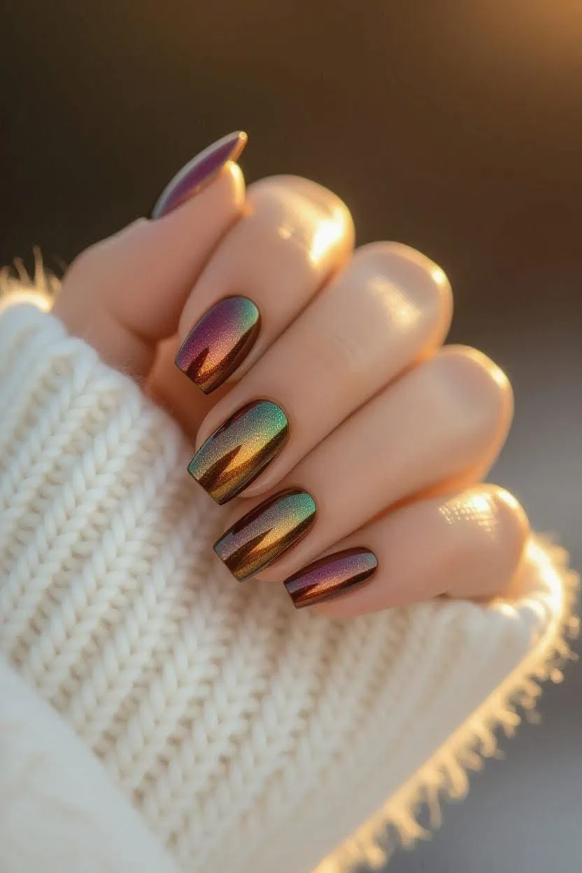 Chrome Nail Art Designs