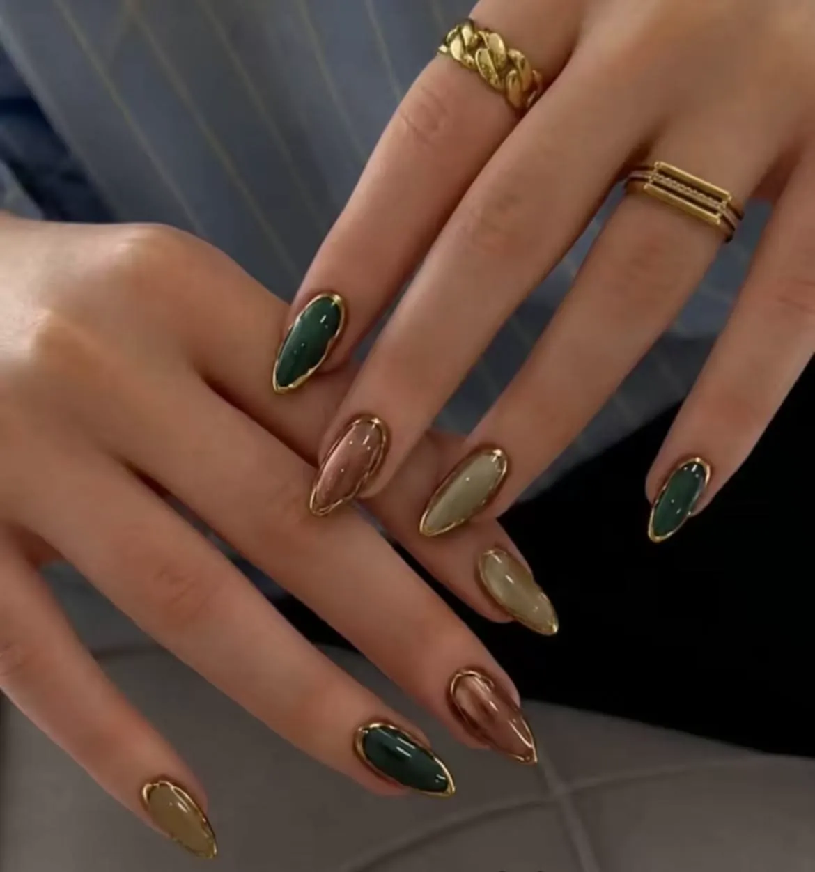 Chrome Nail Art Designs
