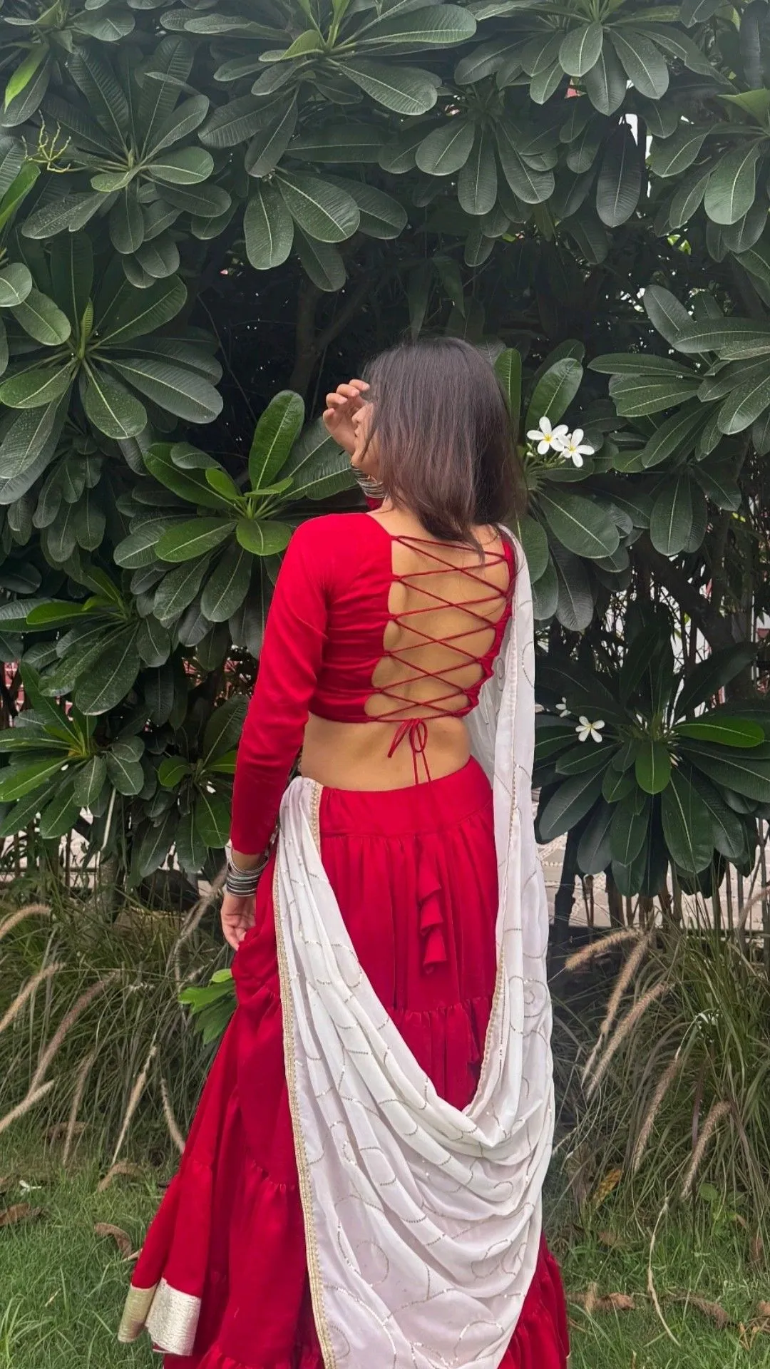 Dori Navratri Blouse Back Dori Design