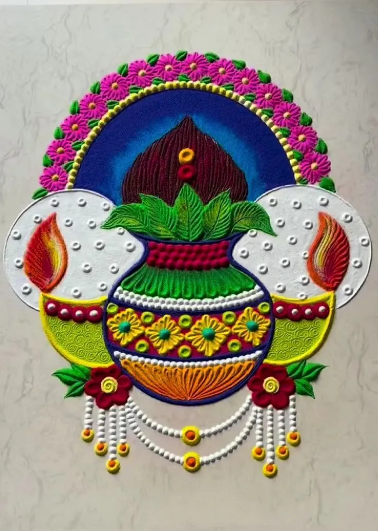 Durga Navratri Rangoli