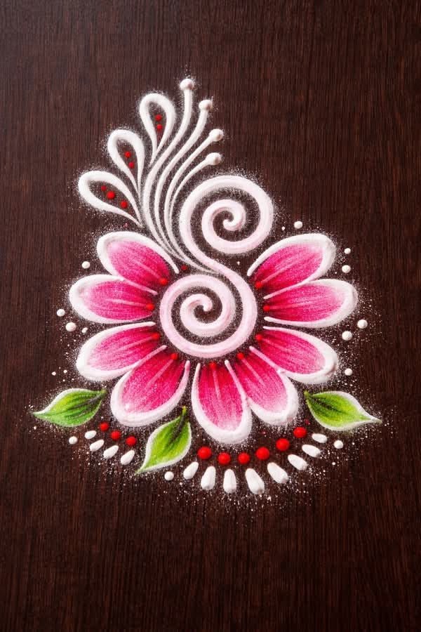 Easy Small Rangoli Design