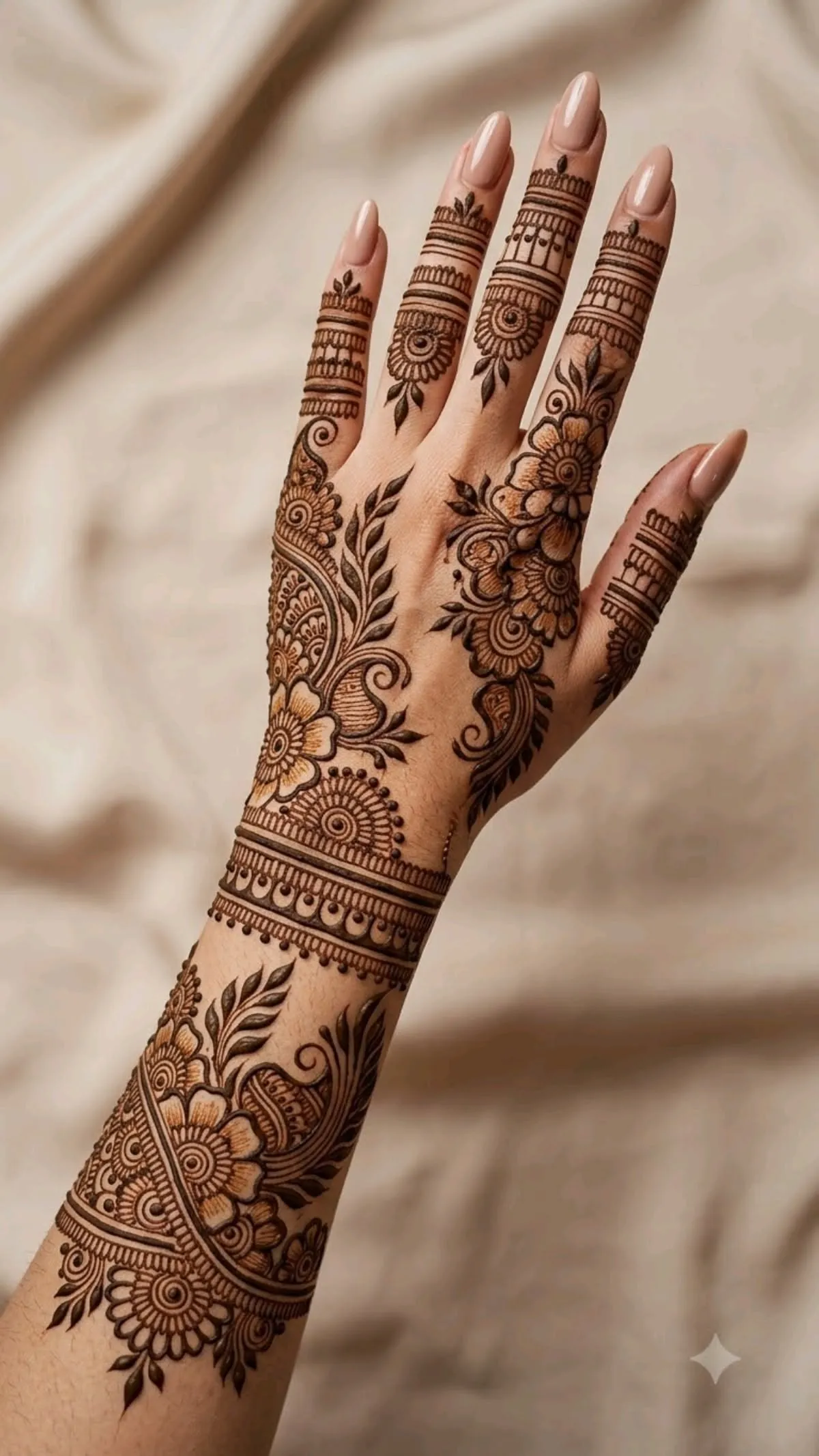Engagement Mehendi Designs Front (2)