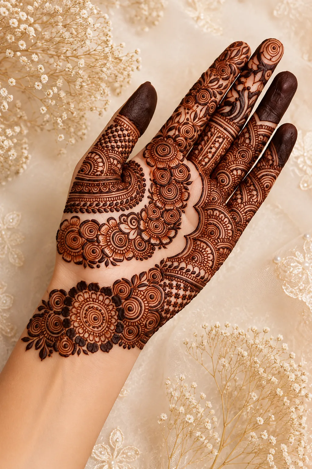 Engagement Mehendi Designs Simpl,