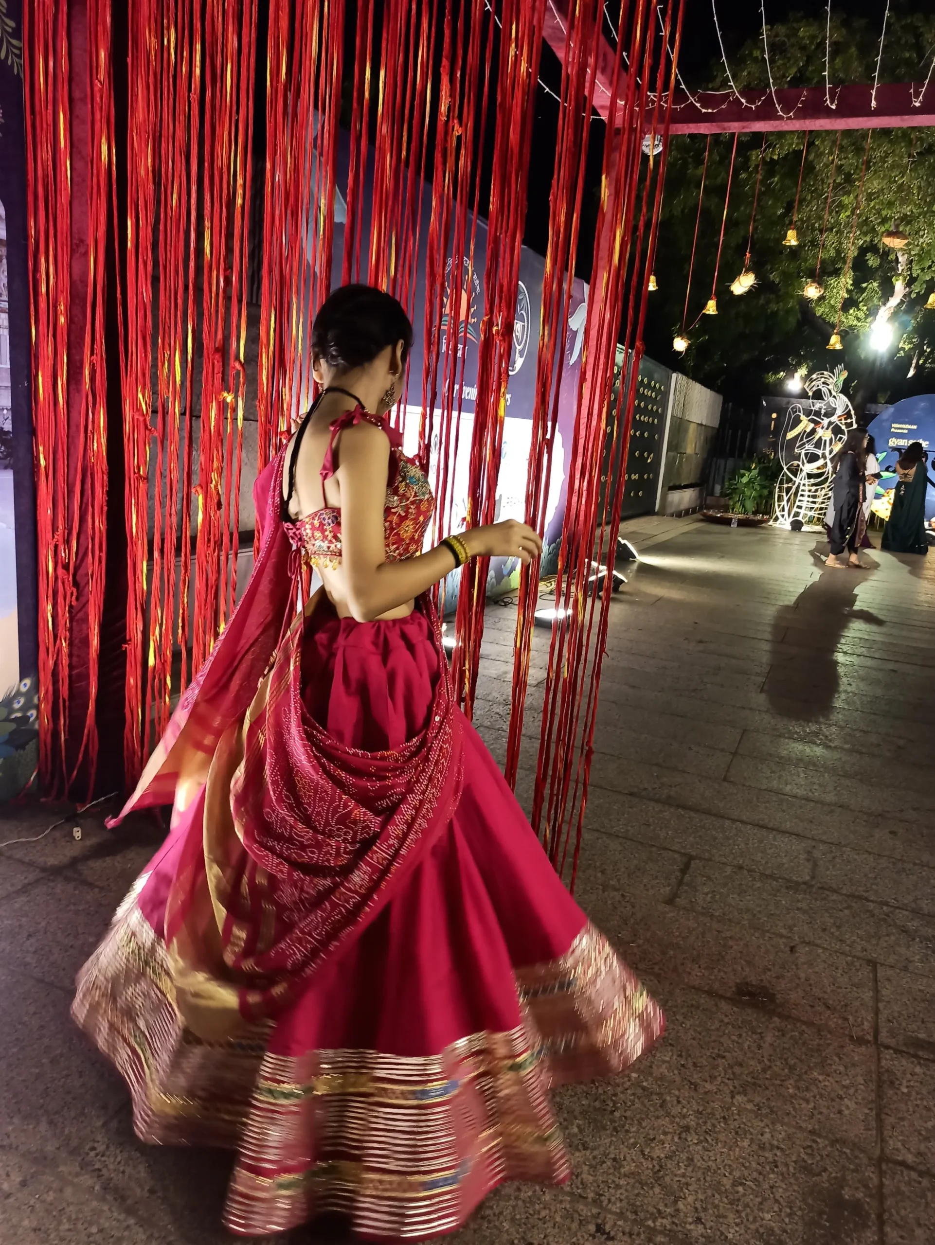 Gujarati Navratri Blouse Back Design