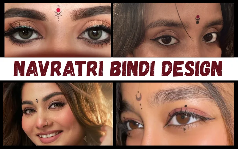 15+ Navratri Bindi Designs That Make Every Festive Look Prettier Navratri Bindi Design