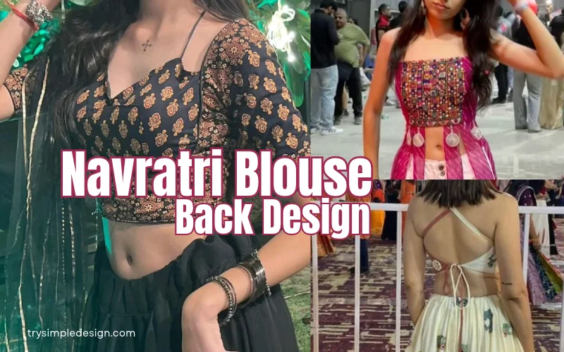15+ Beautiful Navratri Blouse Back Designs to Try in 2026 Navratri Blouse Back Design