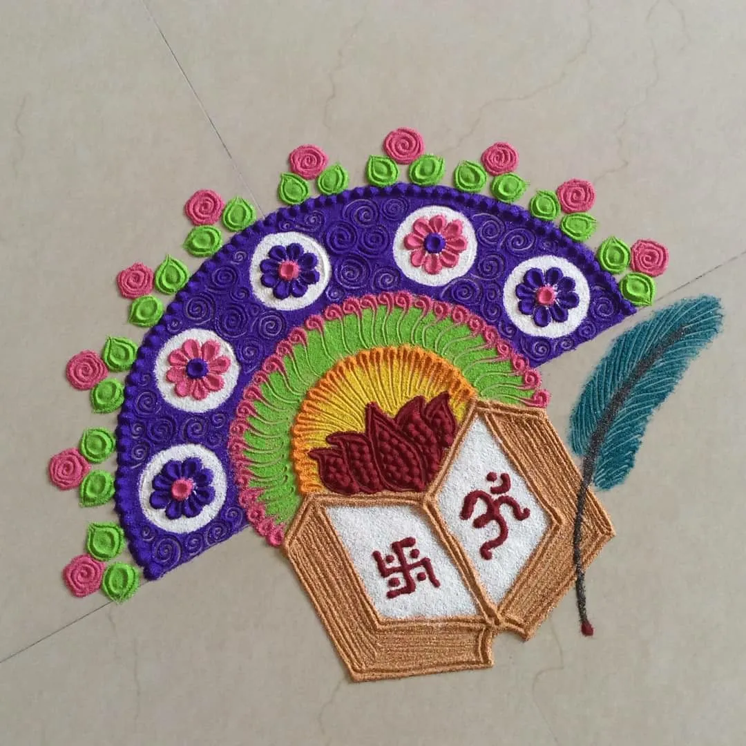 Navratri Rangoli (2)