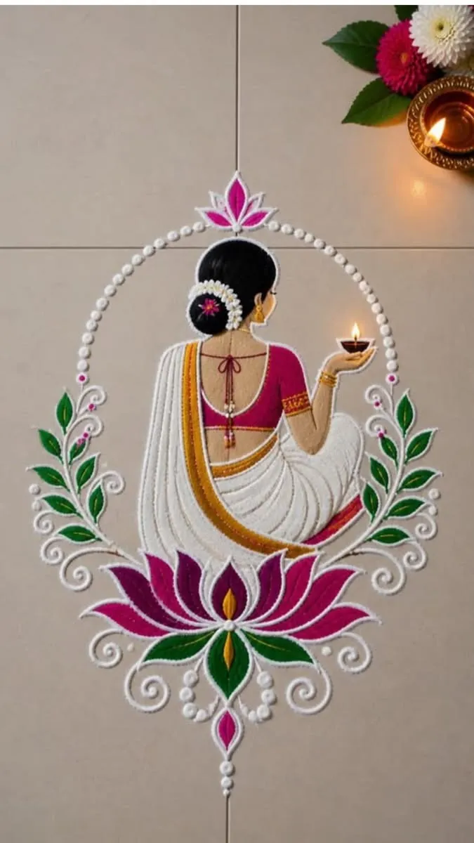 Navratri Rangoli (4)