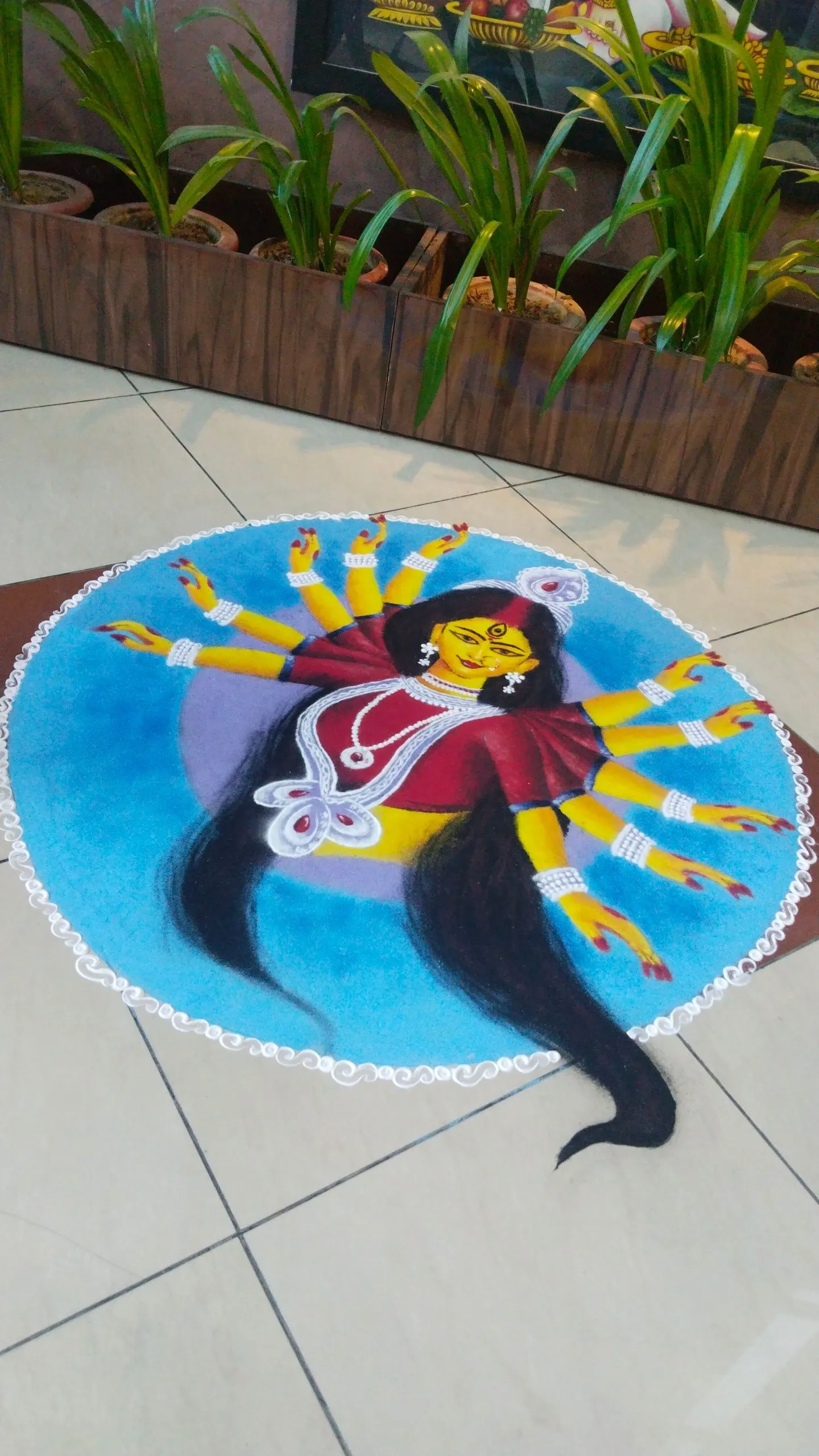 Navratri Rangoli (7)