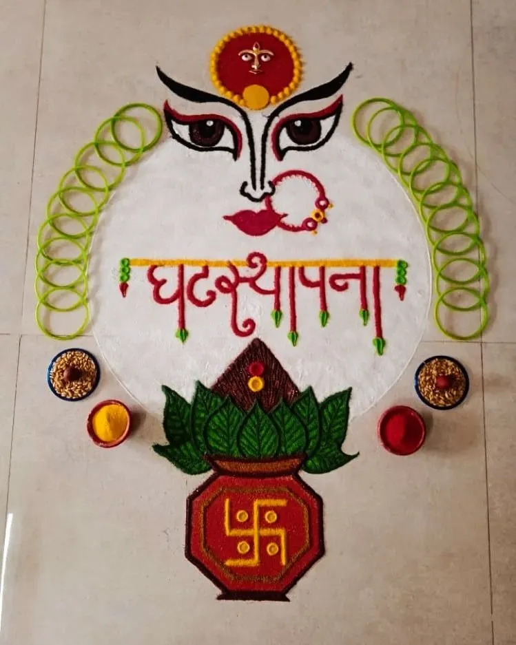 Navratri Rangoli