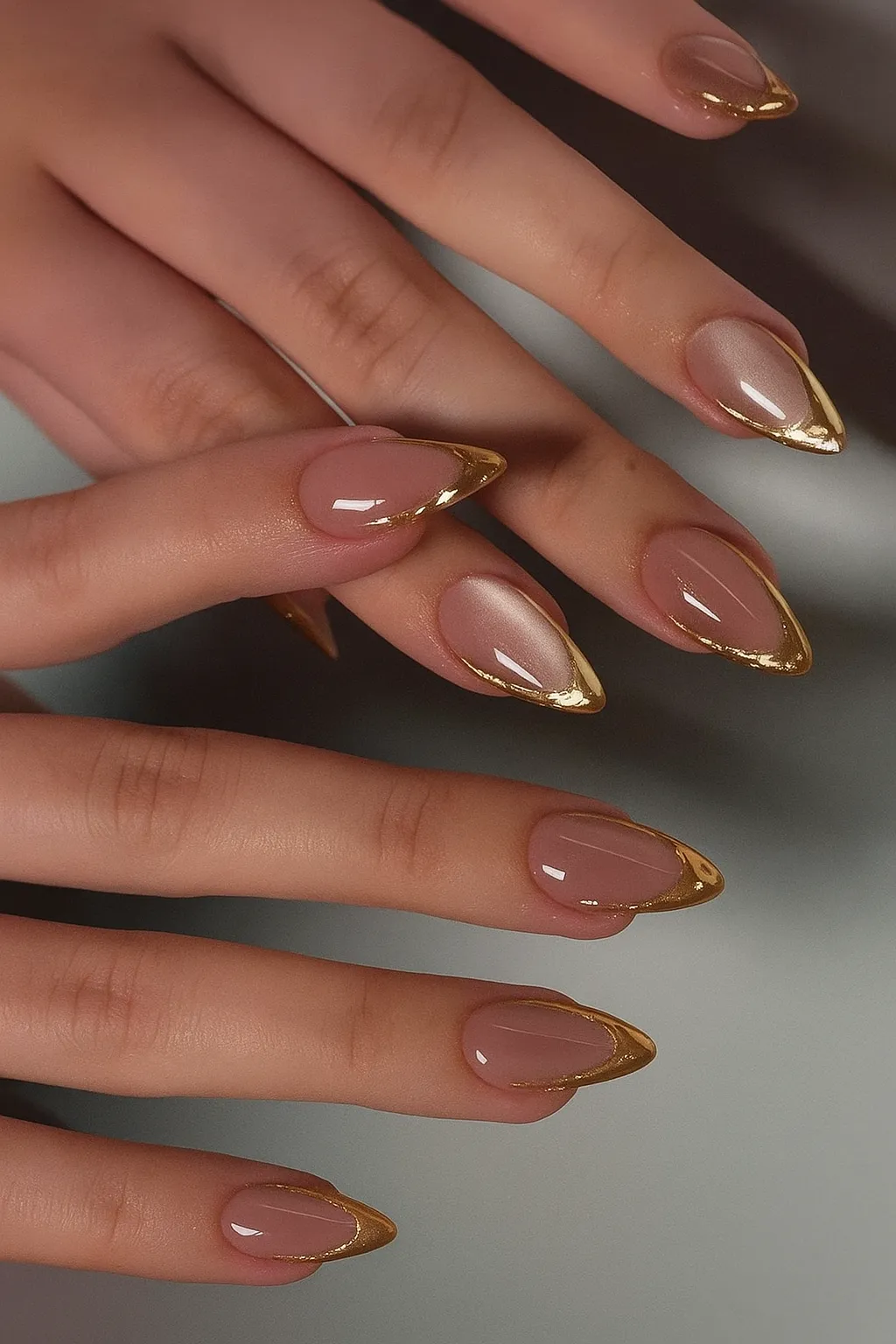 Silver Chrome Nail Art (2)