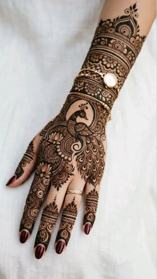 Simple Engagement Mehendi Designs (2)