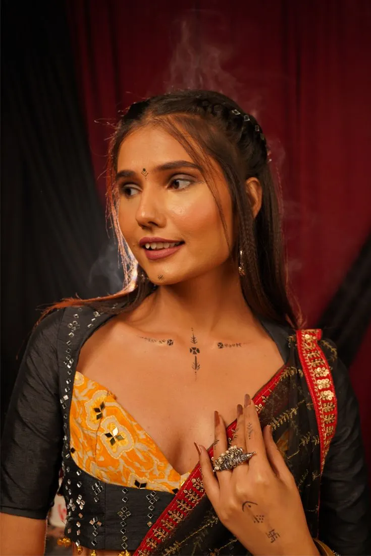 Simple Navratri Bindi Design Simple